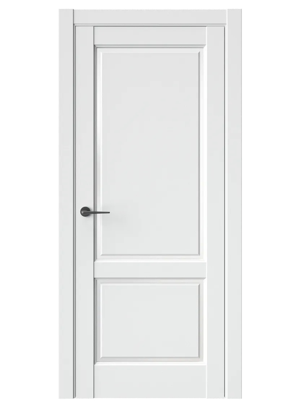 Двери WestStyle  LVT 3 Белая Вуаль/ Белое Сатинат ДО