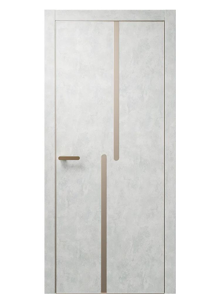 Двери WestStyle "IN М2.2" Бетон Смоки /молдинг /алюм.кромка ДГ Двери WestStyle "IN М2.2" Бетон Смоки /молдинг /алюм.кромка ДГ