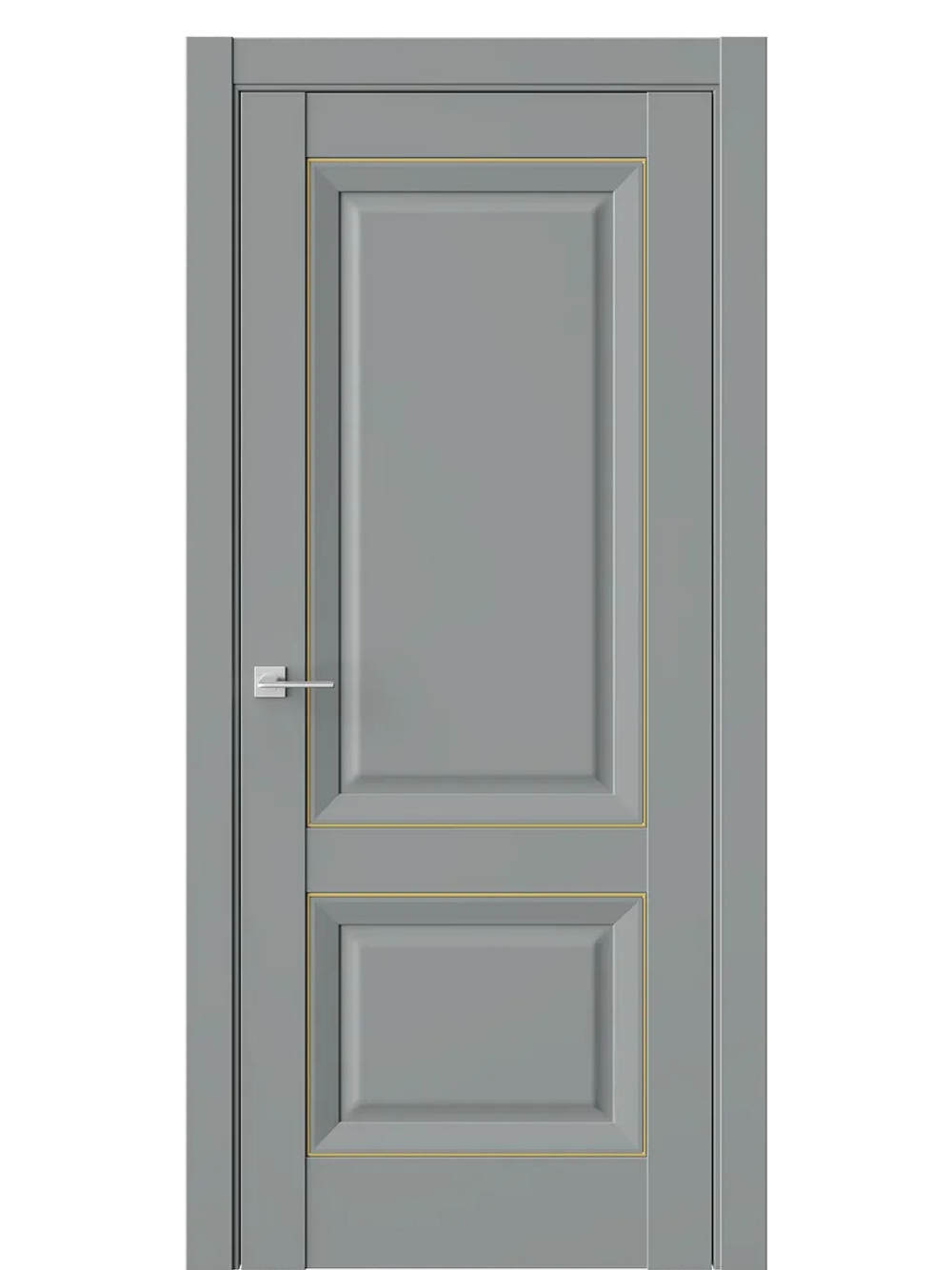 Двери WestStyle  PL3F Морская Галька /Молдинг ДГ