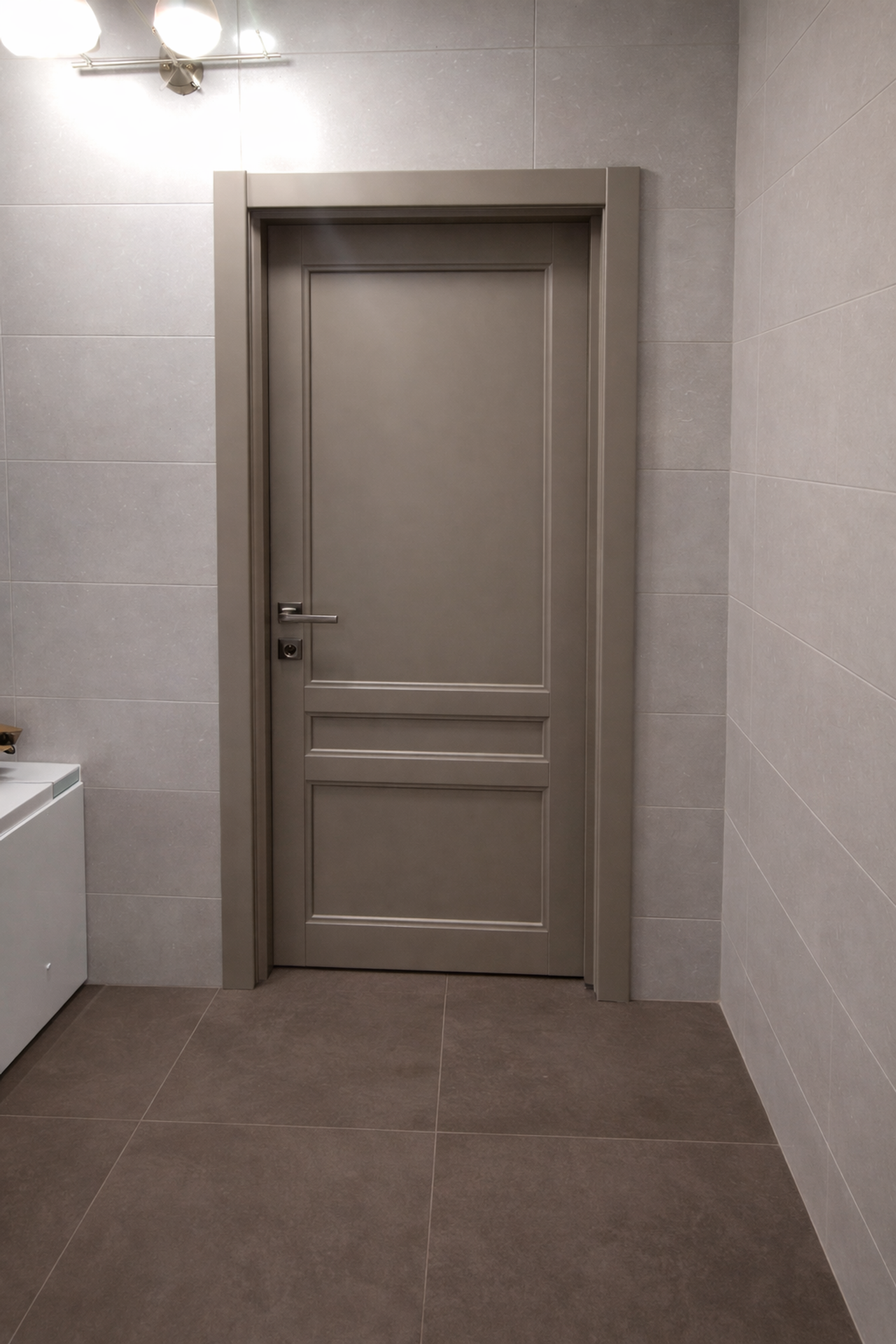 Дверь Олимпия фабрики Альберо, цвет «серый» (тёплый капучино) 3