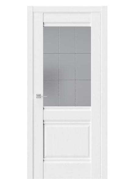 Двери WestStyle  "Ch 6"  Дуб винта/ графит сатинат ДО