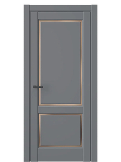 Двери WestStyle  LVT 3 Альпийская Ночь/ Бронза Сатинат ДО