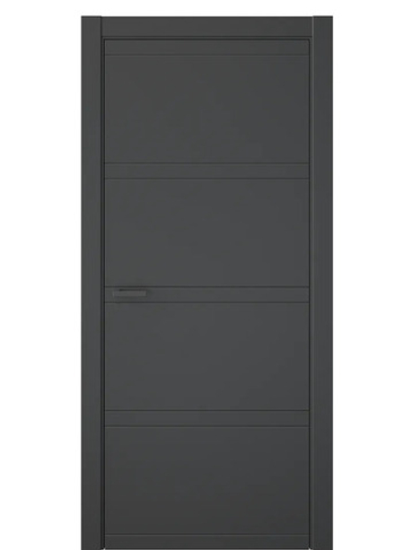 Двери WestStyle  EVO 0 Черный Кварц  ДГ