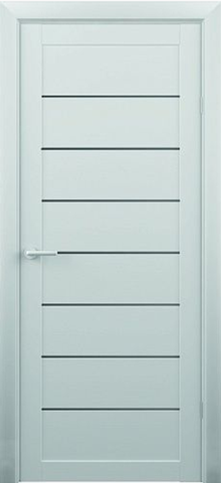 Межкомнатные двери ALBERO "Сеул" Платина винил (ДО)