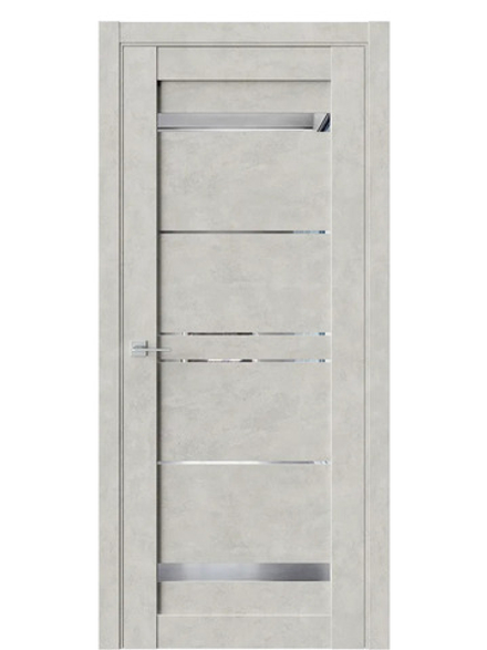 Двери WestStyle  "CZ 4 Бетон смоки/зеркало  ДО