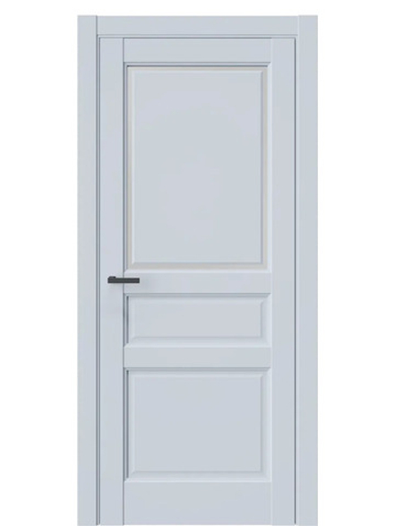 Двери WestStyle  LVT 5Е Белая Ночь/ Белое Сатинат ДО