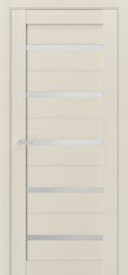 Межкомнатные двери WestStyle "Q55" (RE1) Лиственница крем/Белое сатинат ДО