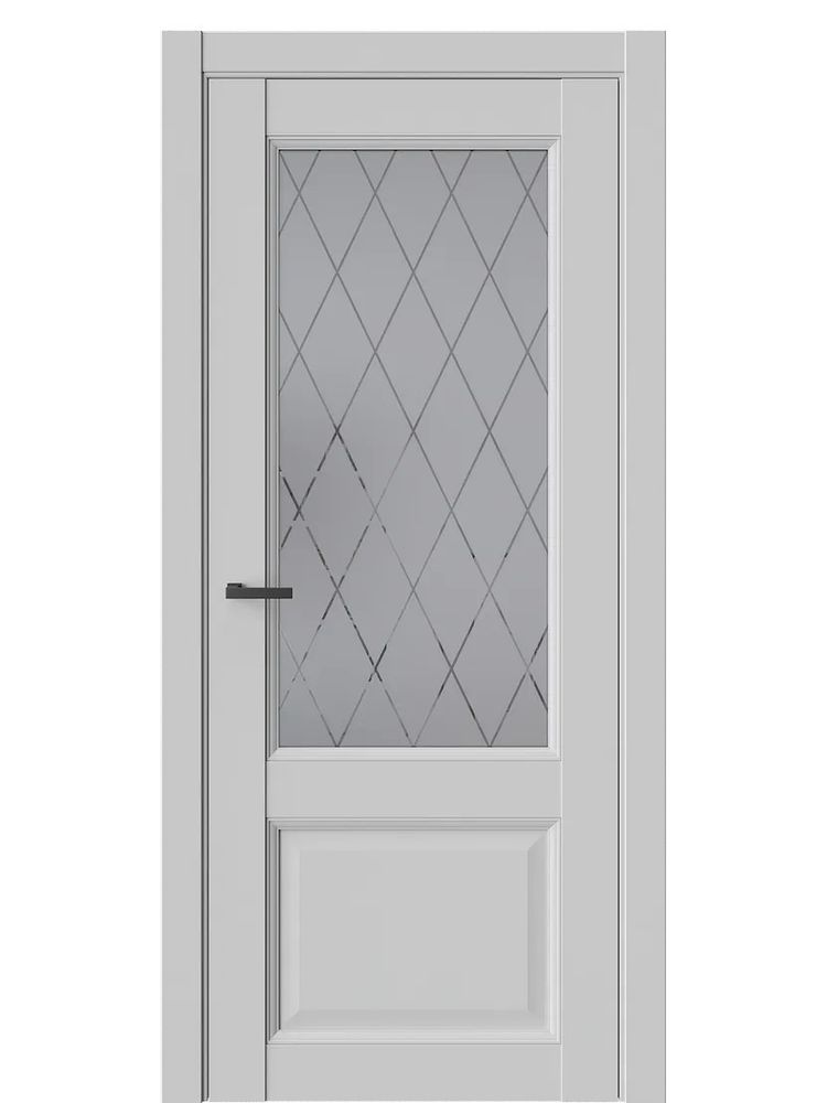Двери WestStyle Enika 3 Emlayer серый  ДГ