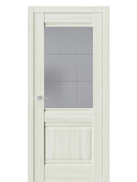 Двери WestStyle  "Ch 6"  Клен крем/ графит сатинат ДО