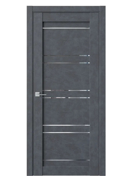 Двери WestStyle  "CZ 3 Бетон маренго/зеркало  ДО