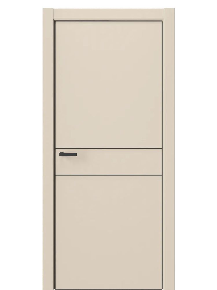 Двери WestStyle  "IN 20" Лазурный Песок /алюм.кромка  ДГ