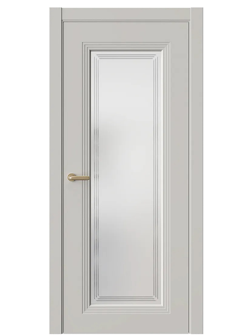 Двери WestStyle  Monte 2 Песчаный Рай/ Белое Сатинат ДО