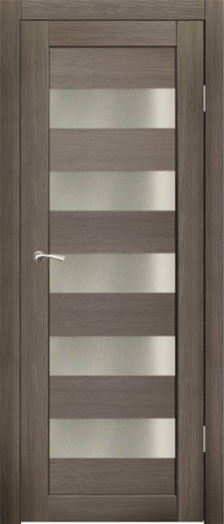 Межкомнатные двери SYNERGY "Соле" Акация темная (Сатинат матовое)