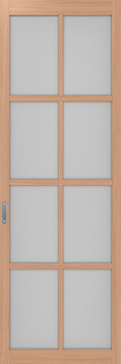 Раздвижная перегородка OP 104а.2222 экошпон (цена за 1 кв.м)