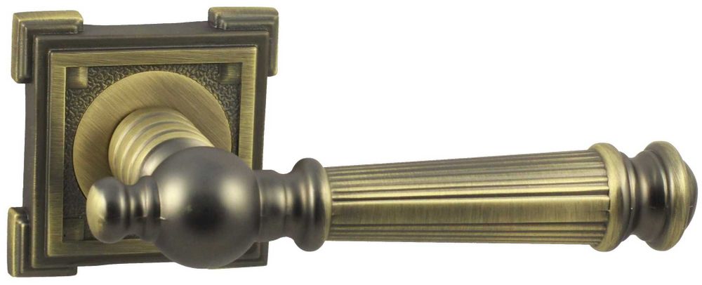 Дверные ручки vantage v 15 m  цвет- матовая бронза