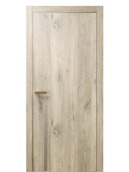 Двери WestStyle  "IN М1.1" Дуб Мехико /молдинг /алюм.кромка  ДГ