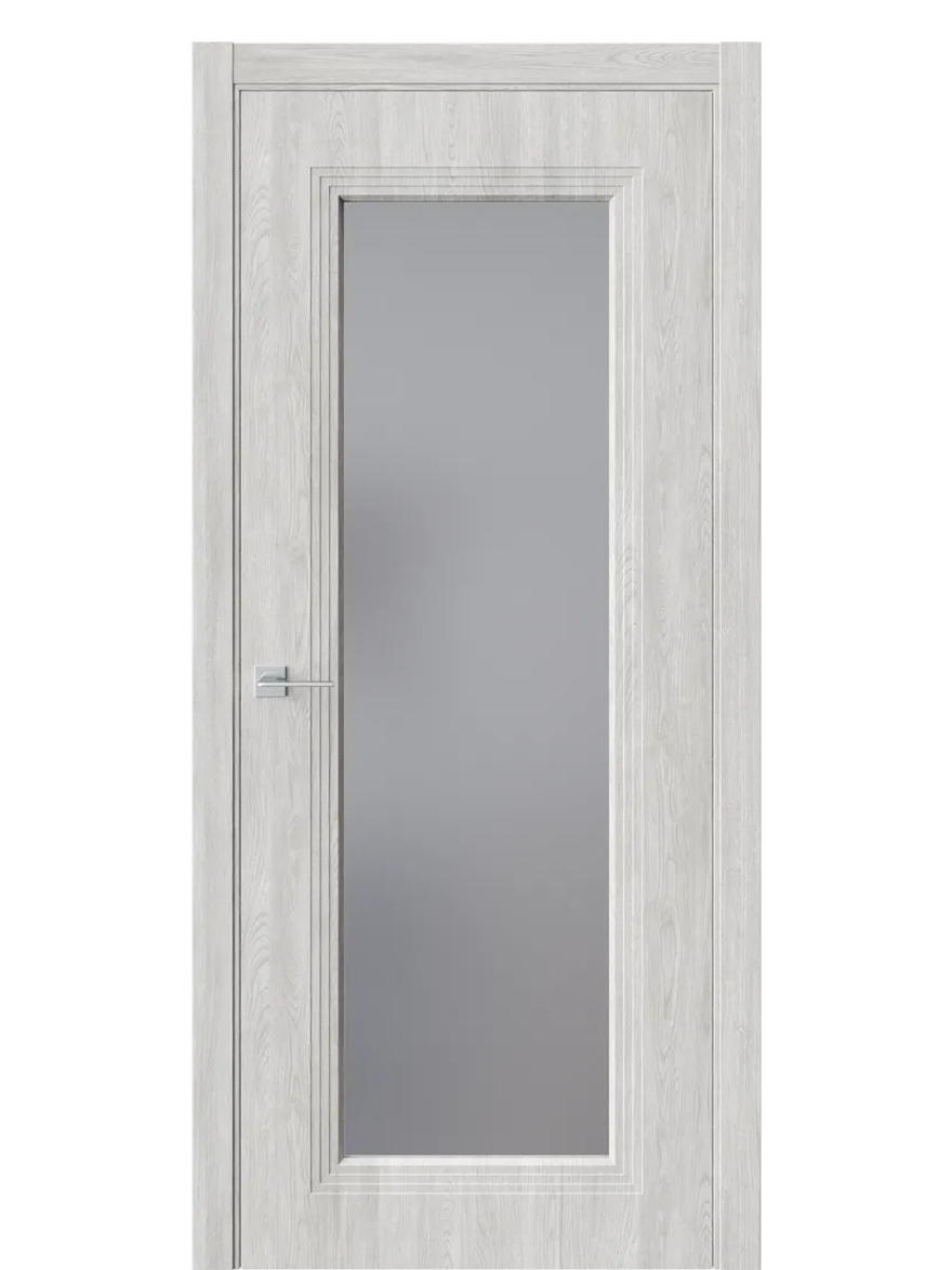 Двери WestStyle  Monte 2 Дуб Оксфорд /Графит Сатинат ДО