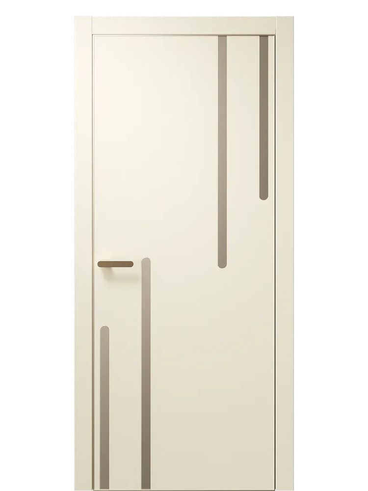 Двери WestStyle  &quot;IN М3&quot; Лазурный Песок /молдинг /алюм.кромка  ДГ