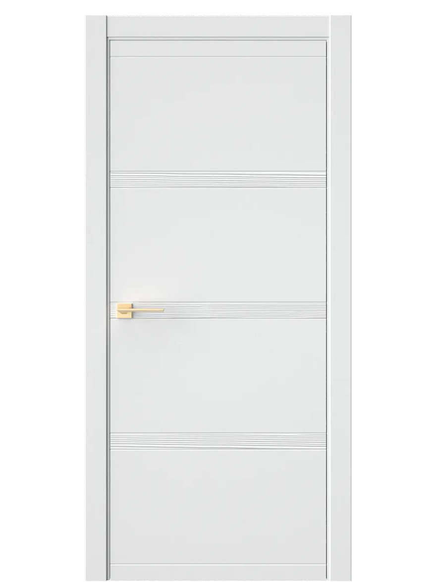 Двери WestStyle  EVO 0D Белая Вуаль  ДГ