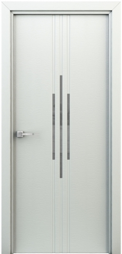 Межкомнатные двери БЕКАР S 09 Белая/со стеклом (ДО)