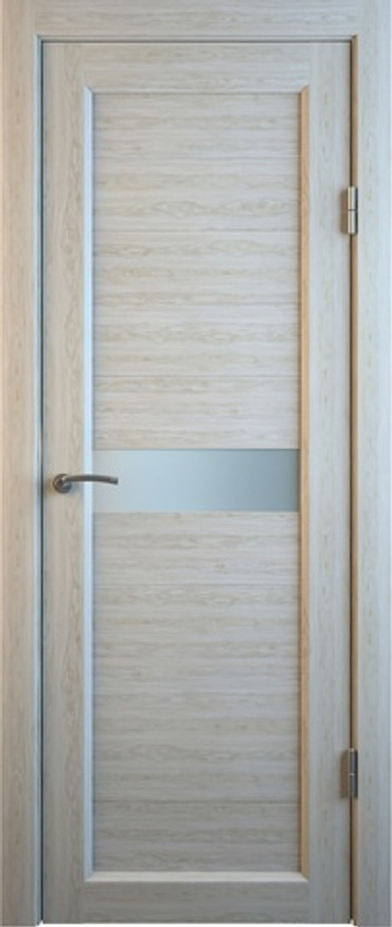 Межкомнатные двери MART DOORS С1 Дуб монтана грей/Сатинат (ДО)