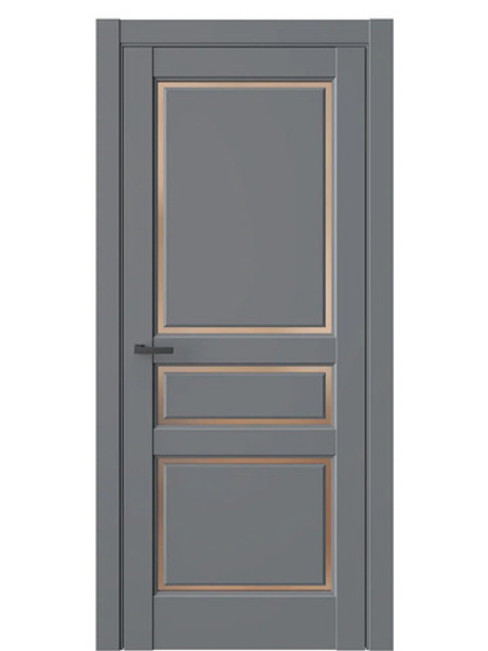 Двери WestStyle  LVT 5 Альпийская Ночь/ Бронза Сатинат ДО