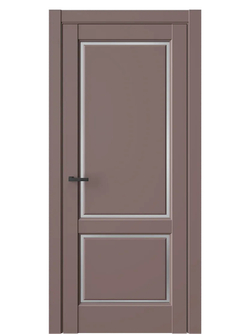 Двери WestStyle  LVT 3 Милкшейк/ Белое Сатинат ДО