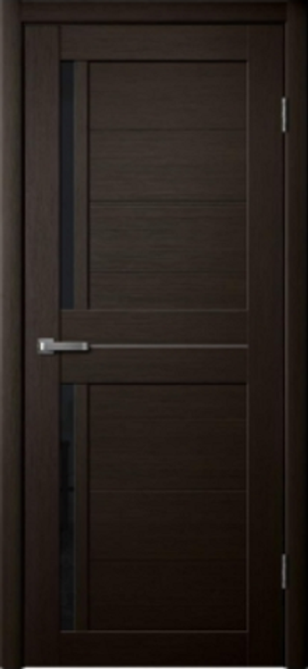 Межкомнатные двери царговые "ЦДО 09" Ясень светлый/Лакобель черное (ДО)