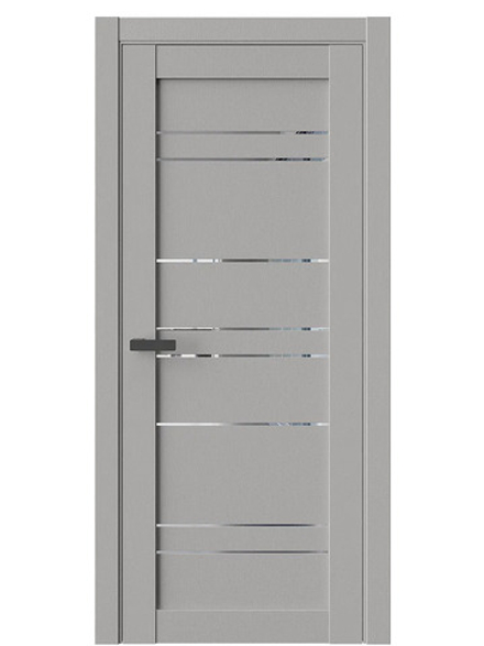 Двери WestStyle  "CZ 6 Лен оникс/зеркало  ДО