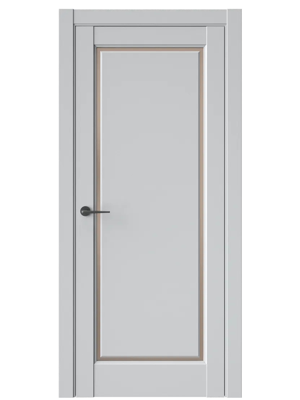 Двери WestStyle  LVT 1 Агатовое Сияние/ Бронза Сатинат ДО