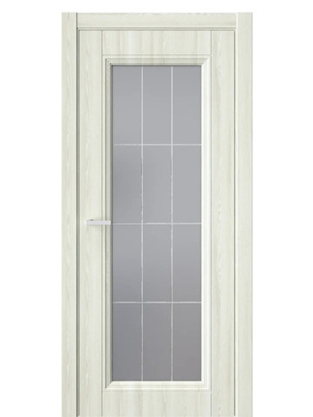 Двери WestStyle  Demiss 2  Клен Крем / графит сатинат ДО