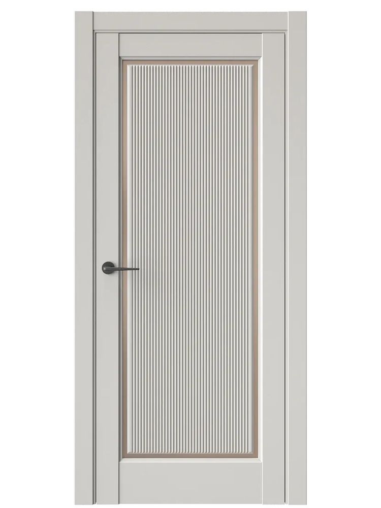 Двери WestStyle  LVT 1 FL Песчаный Рай/ Бронза Сатинат ДО