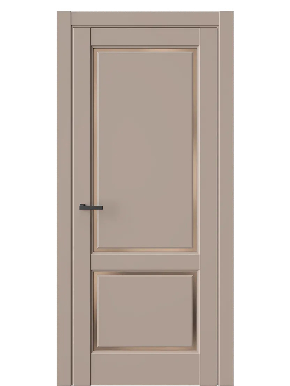 Двери WestStyle  LVT 3 Гляссе/ Бронза Сатинат ДО