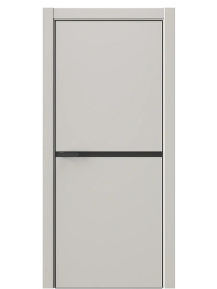 Двери WestStyle  "IN Flain 5" Песчаный Рай /молдинг /алюм.кромка  ДГ