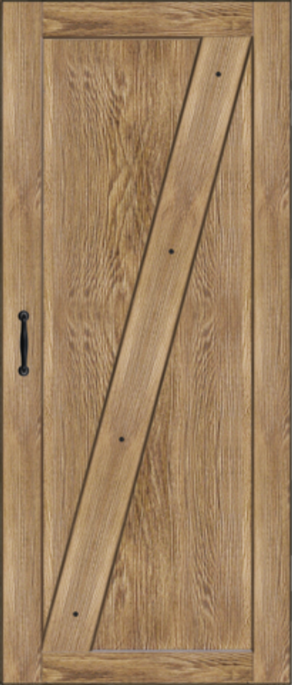 Межкомнатные двери SYNERGY "Скандинавия 1" Ель карпатская ДГ