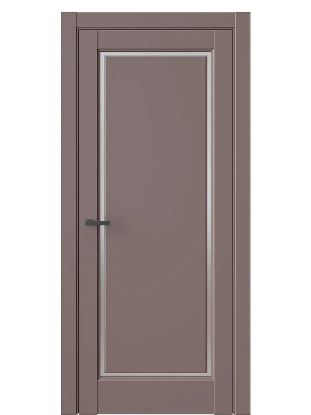 Двери WestStyle  LVT 1 Милкшейк/ Белое Сатинат ДО