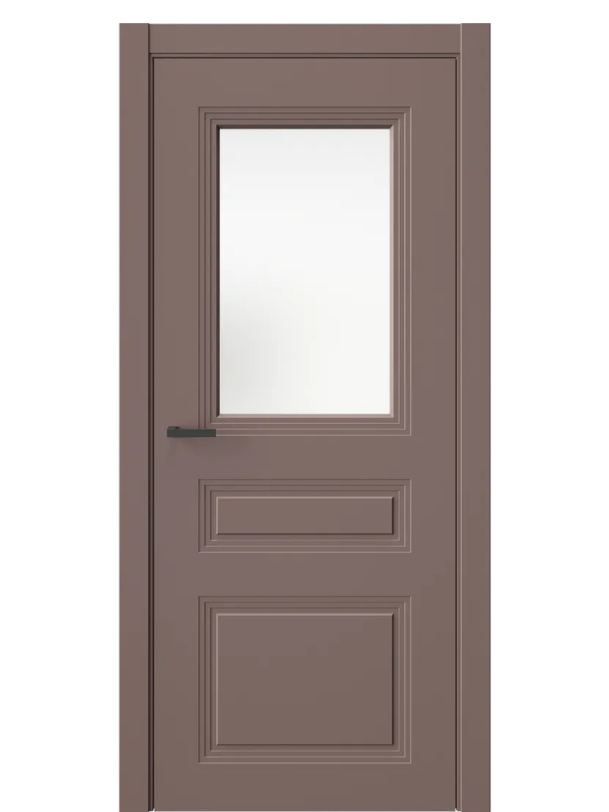 Двери WestStyle  Monte 8 Милкшейк /Белое Сатинат ДО