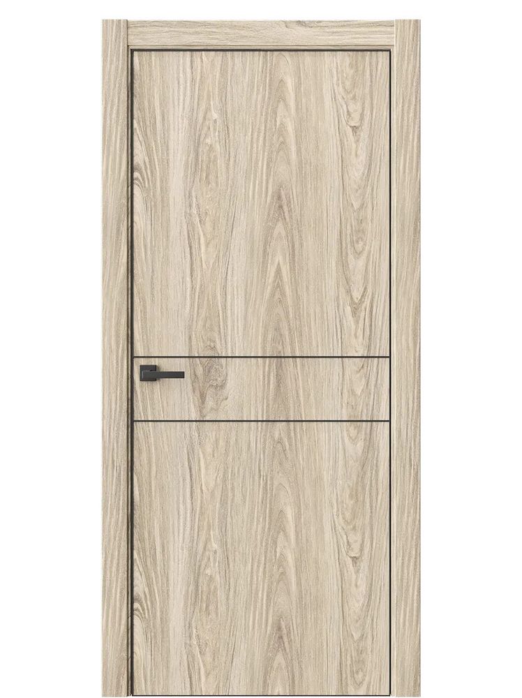 Двери WestStyle  "IN 20" Дуб Мюнстер /алюм.кромка  ДГ