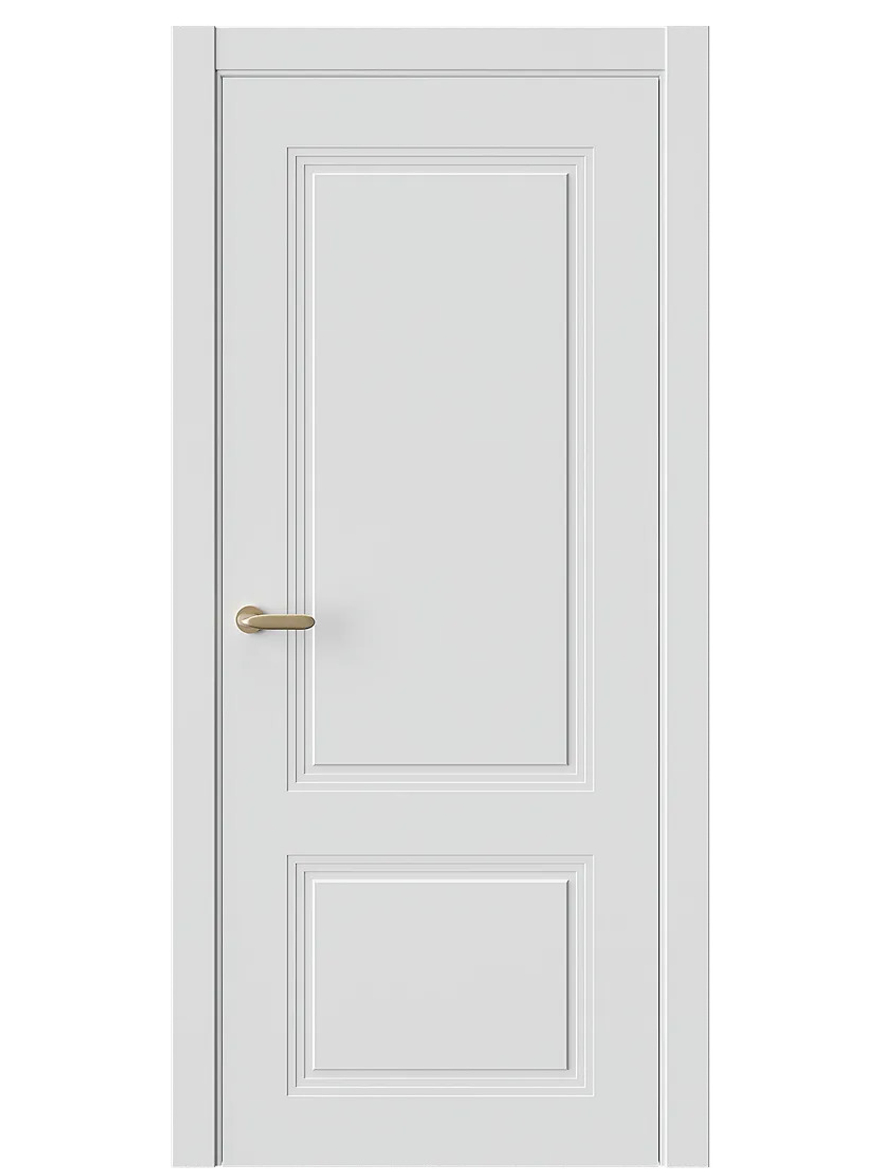 Двери WestStyle  Monte 3 Белая Вуаль ДГ