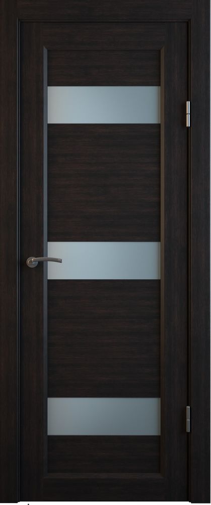 Межкомнатные двери MART DOORS С4 Венге/Сатинат (ДО)