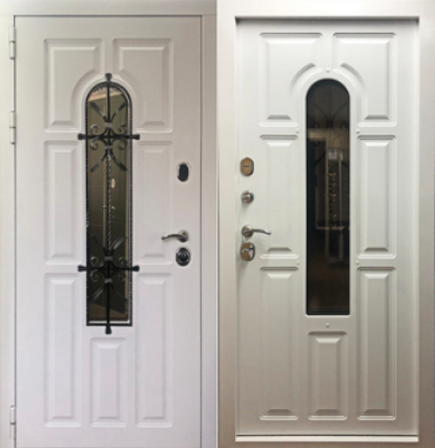 Сейф-дверь с терморазрывом «лион светлый» орех/альберо браш