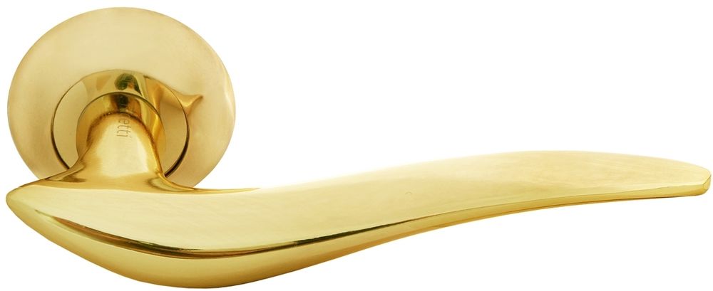 Дверные ручки rucetti rap 21-s sc/cp цвет - мат.хром/полир.хром