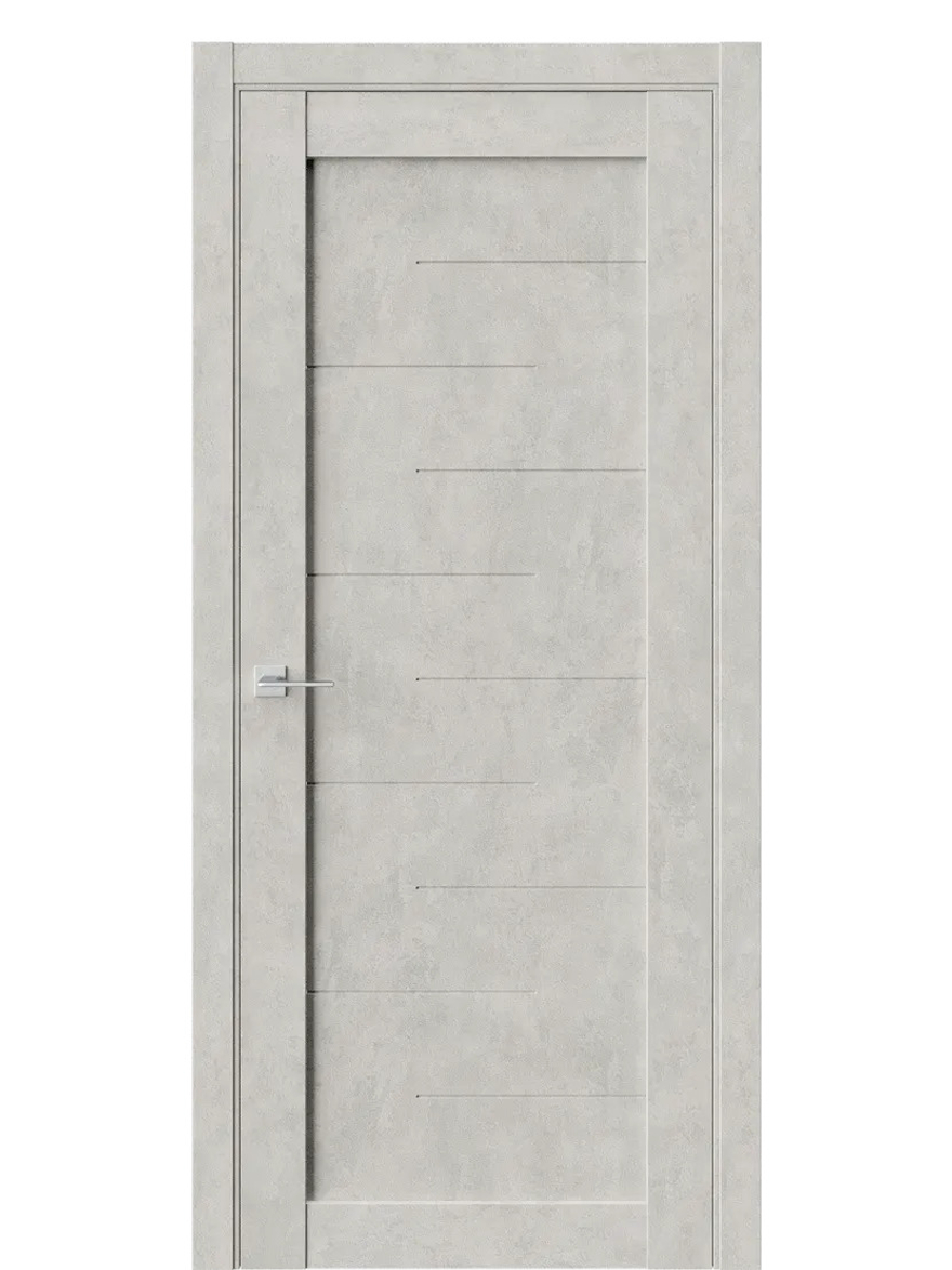 Двери WestStyle  NR1  Prime 12  Бетон Смоки ДГ