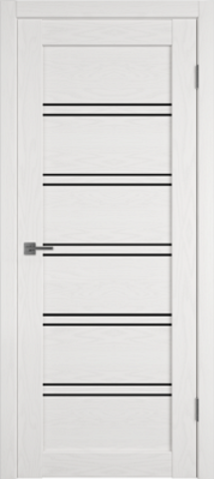 Межкомнатные двери ВФД GL Atum Pro X 28 Artic Oak/Black cloud (ДО)