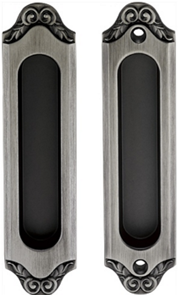 Ручки для раздвижных дверей acanto bl.silver (sd) черненое серебро