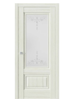 Двери WestStyle  "Ch 8"  Клен крем/ белое сатинат ДО