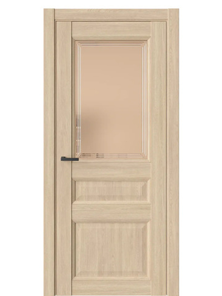 Двери WestStyle Enika 6 Сенди /Бронза Сатинат  ДО