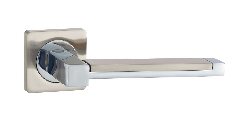 Дверные ручки vantage v 05 d цвет - матовый никель