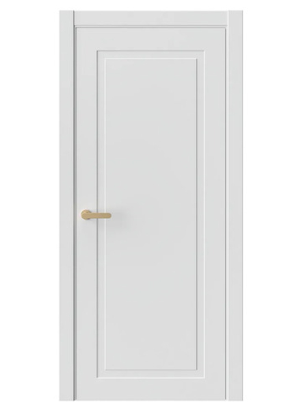 Двери WestStyle  Novva 1 Белая Вуаль ДГ