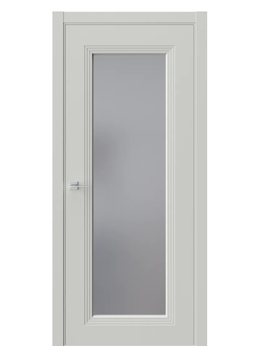 Двери WestStyle  Monte 2 RAL 7038 Серый /Графит Сатинат ДО